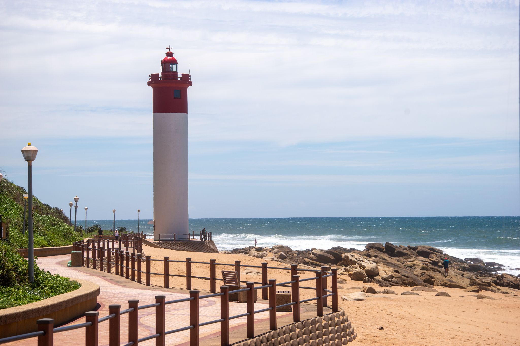 Leuchtturm von Umhlanga Beach